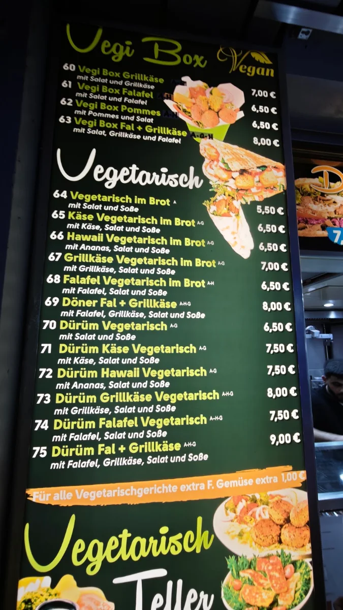 Speisekarte photo 2