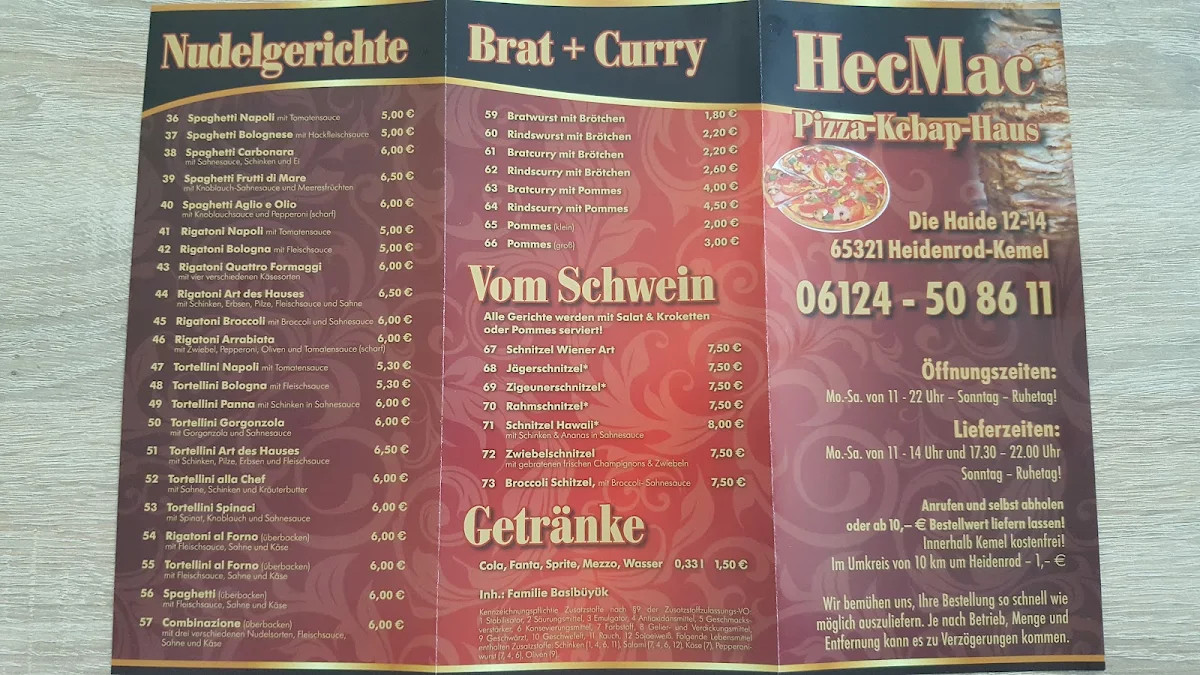 Speisekarte photo 8