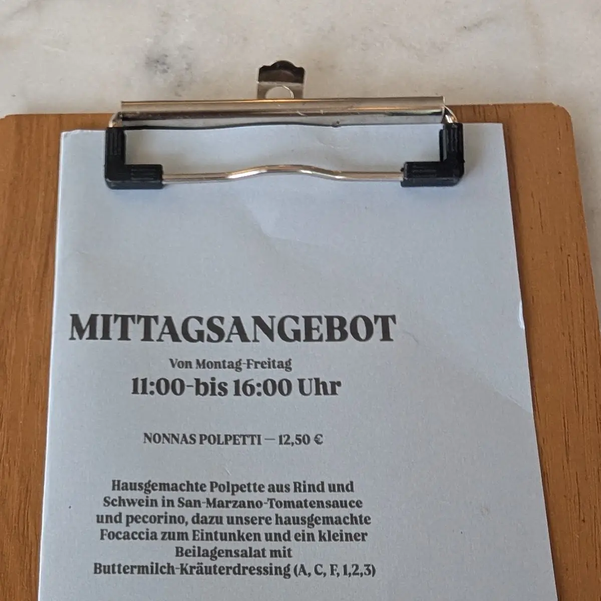 Speisekarte photo 3