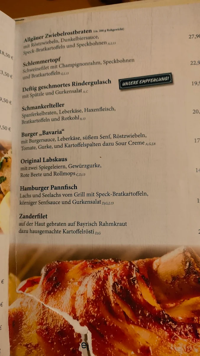 Speisekarte photo 2