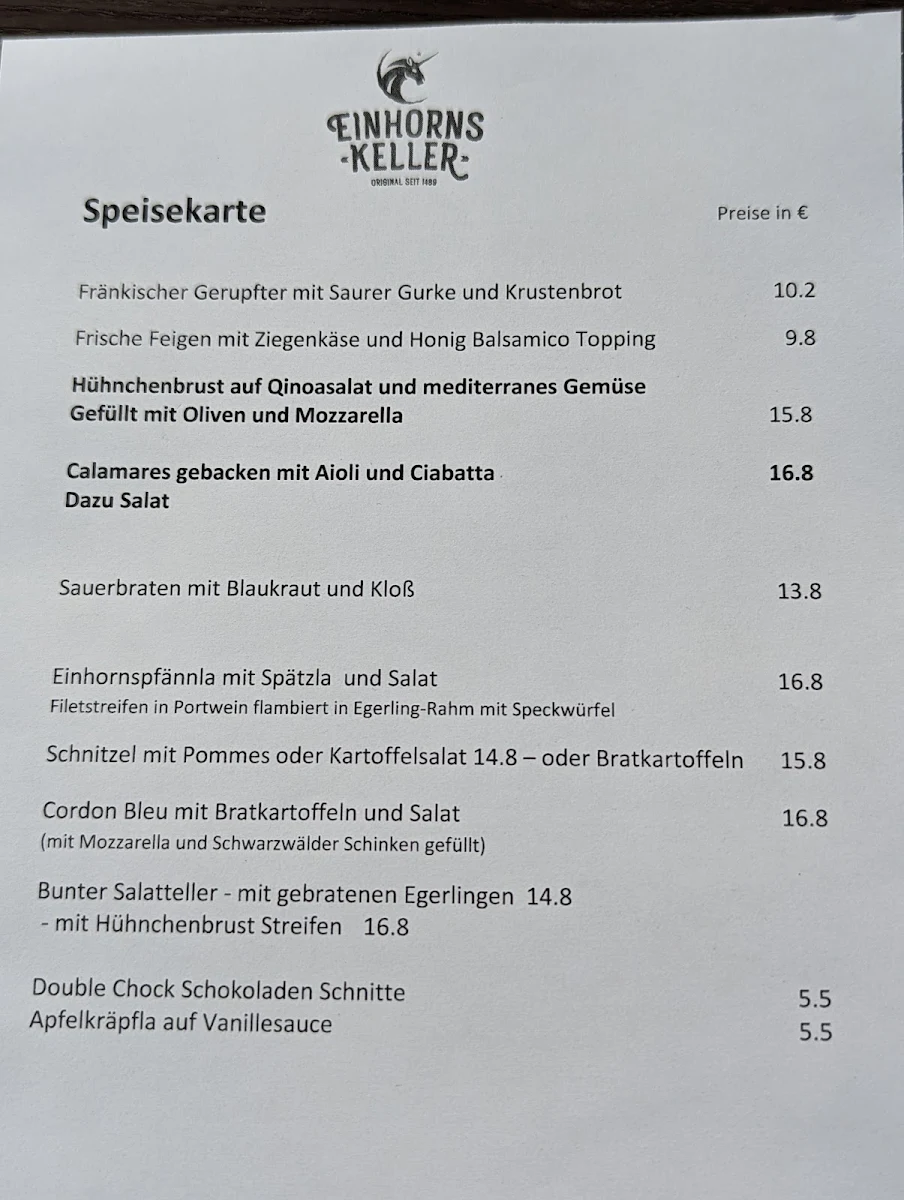 Speisekarte photo 6