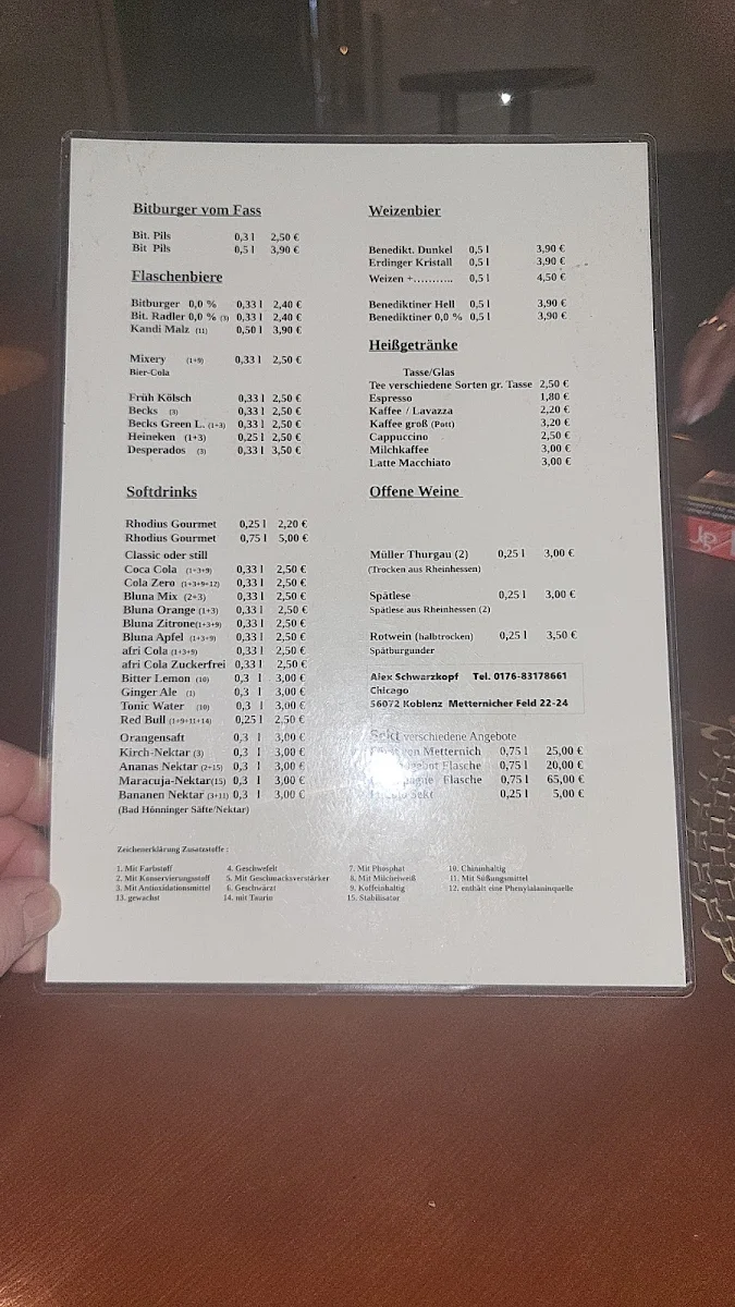 Speisekarte photo 3