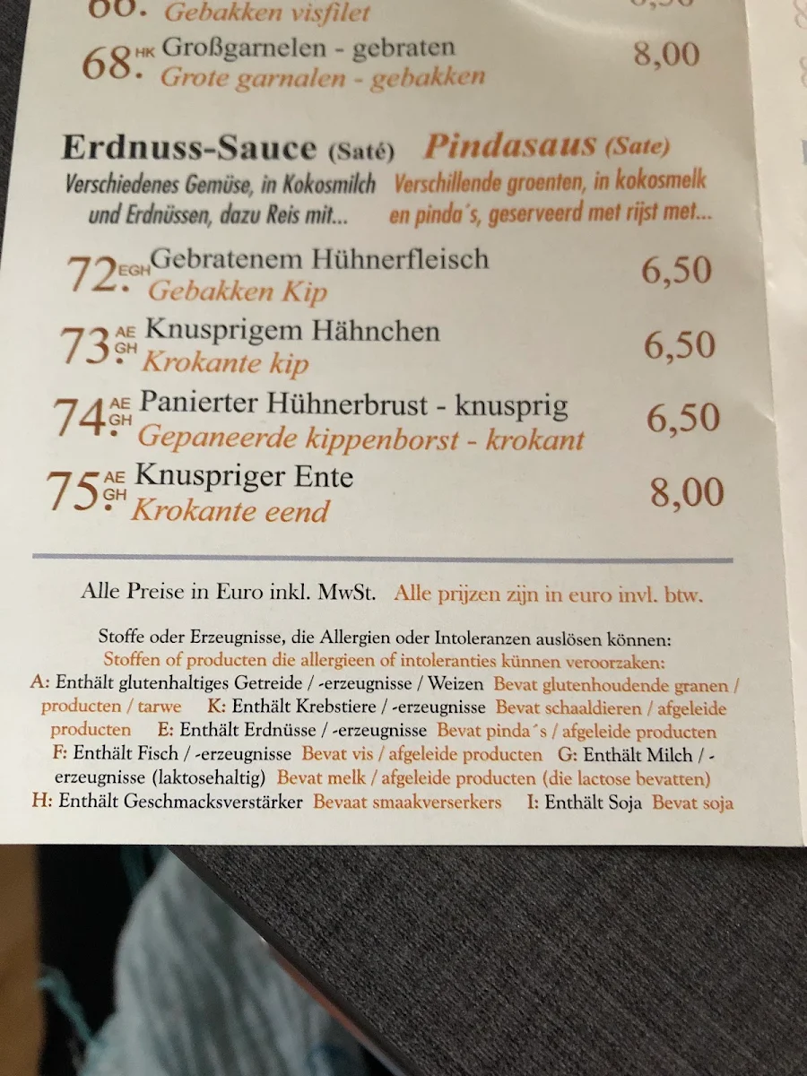 Speisekarte photo 3