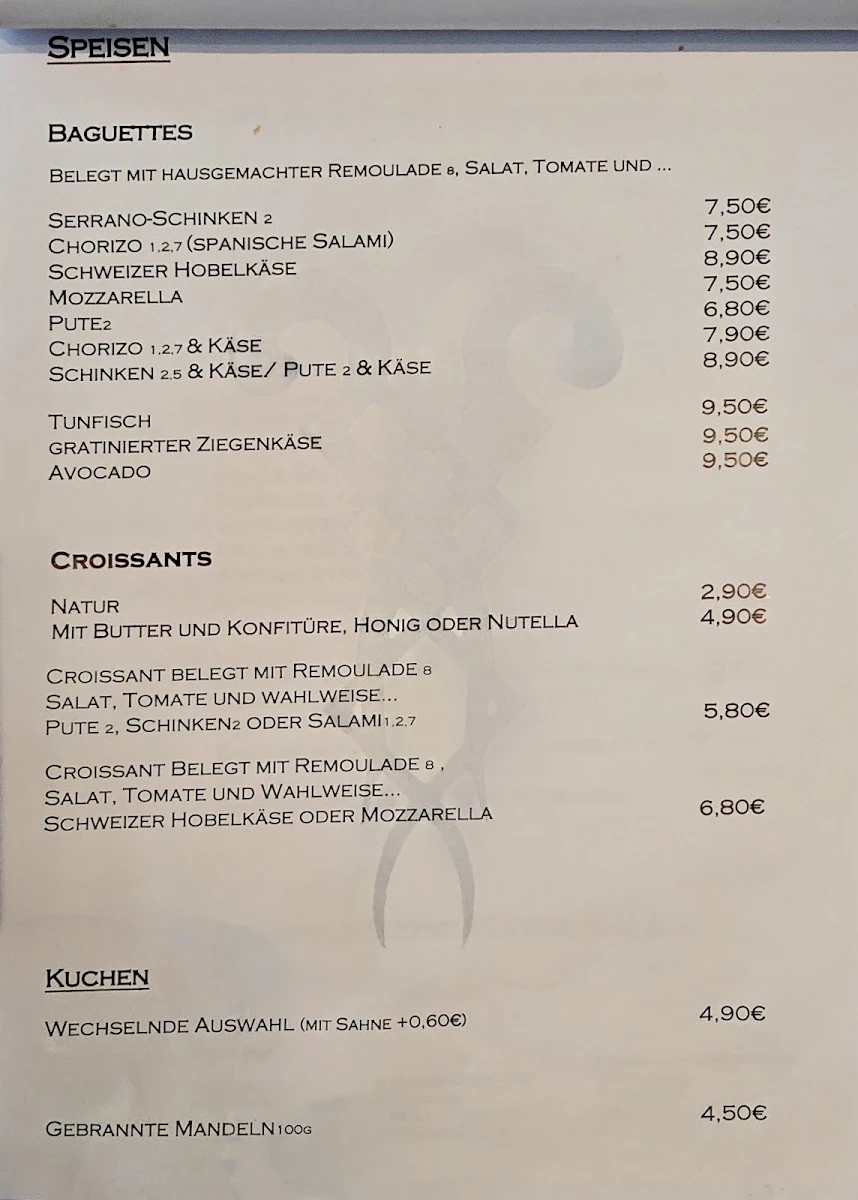 Speisekarte photo 1