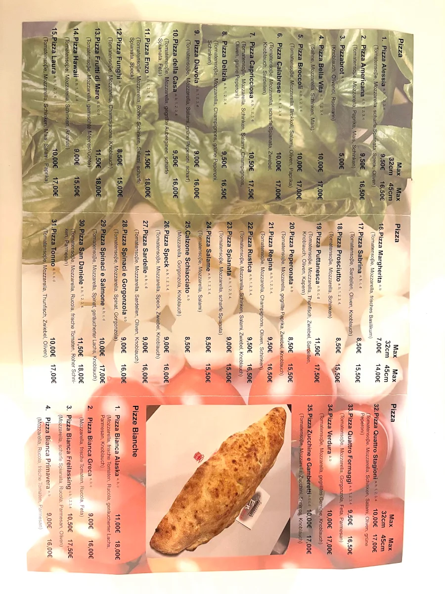 Speisekarte photo 1