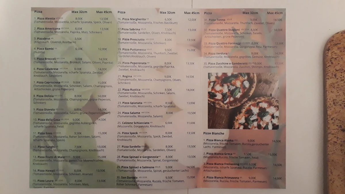 Speisekarte photo 2