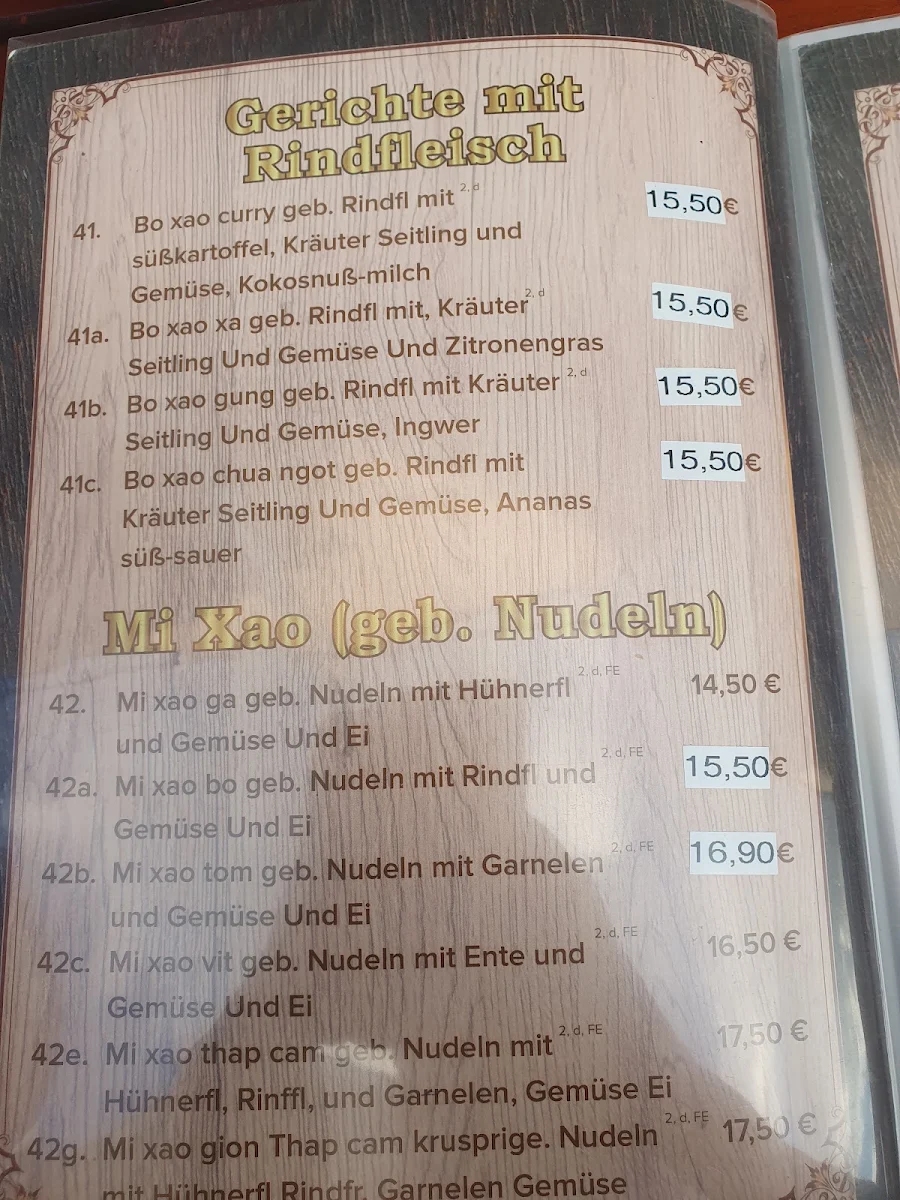 Speisekarte photo 6