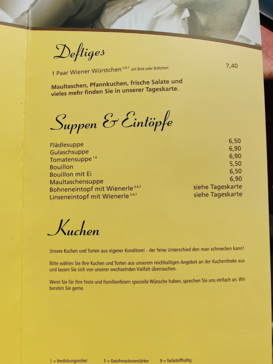 Speisekarte photo 4
