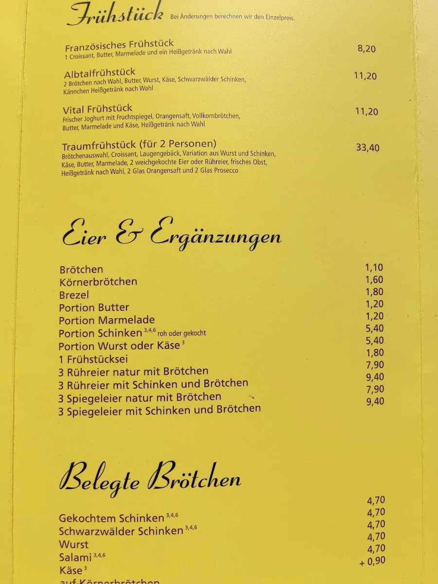Speisekarte photo 5