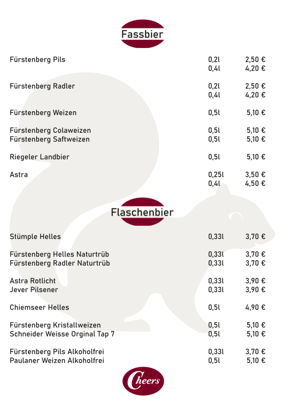 Speisekarte photo 2