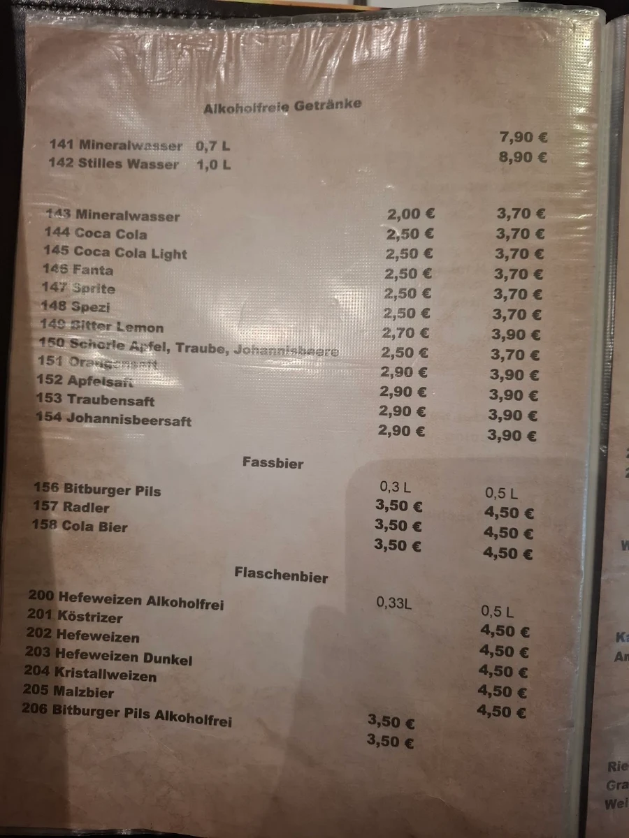 Speisekarte photo 3