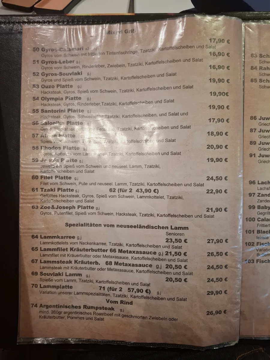 Speisekarte photo 4