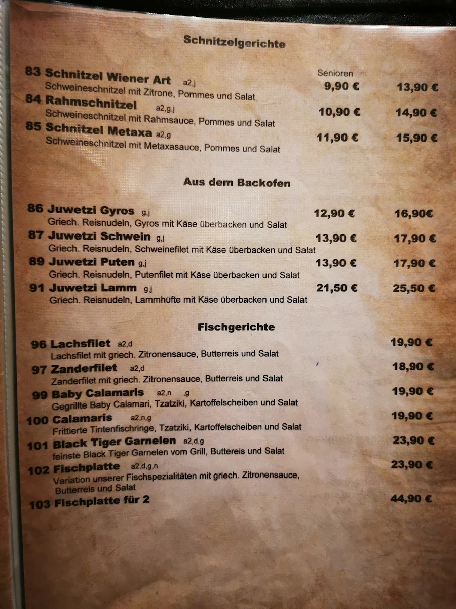 Speisekarte photo 6