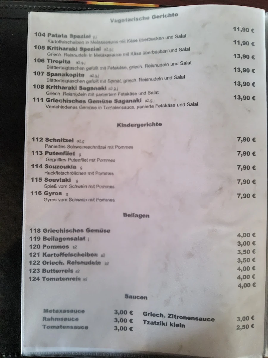 Speisekarte photo 9