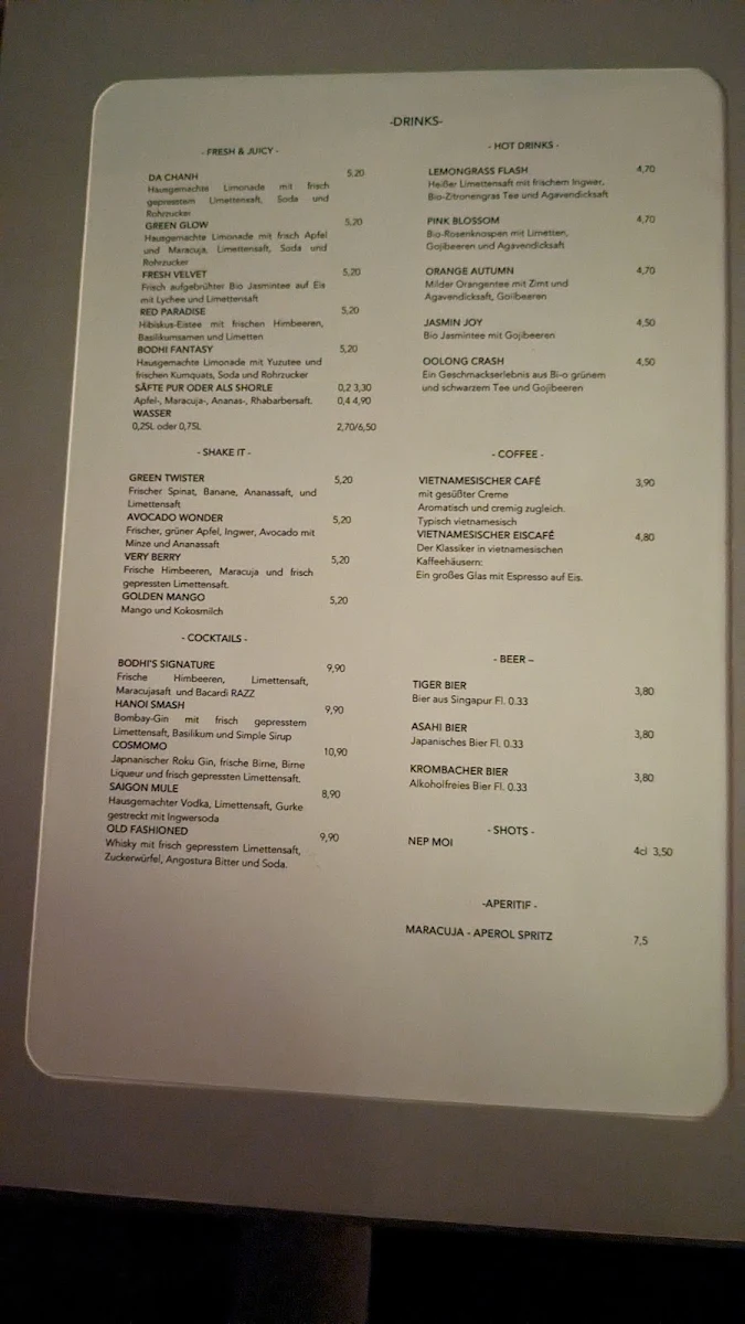 Speisekarte photo 3