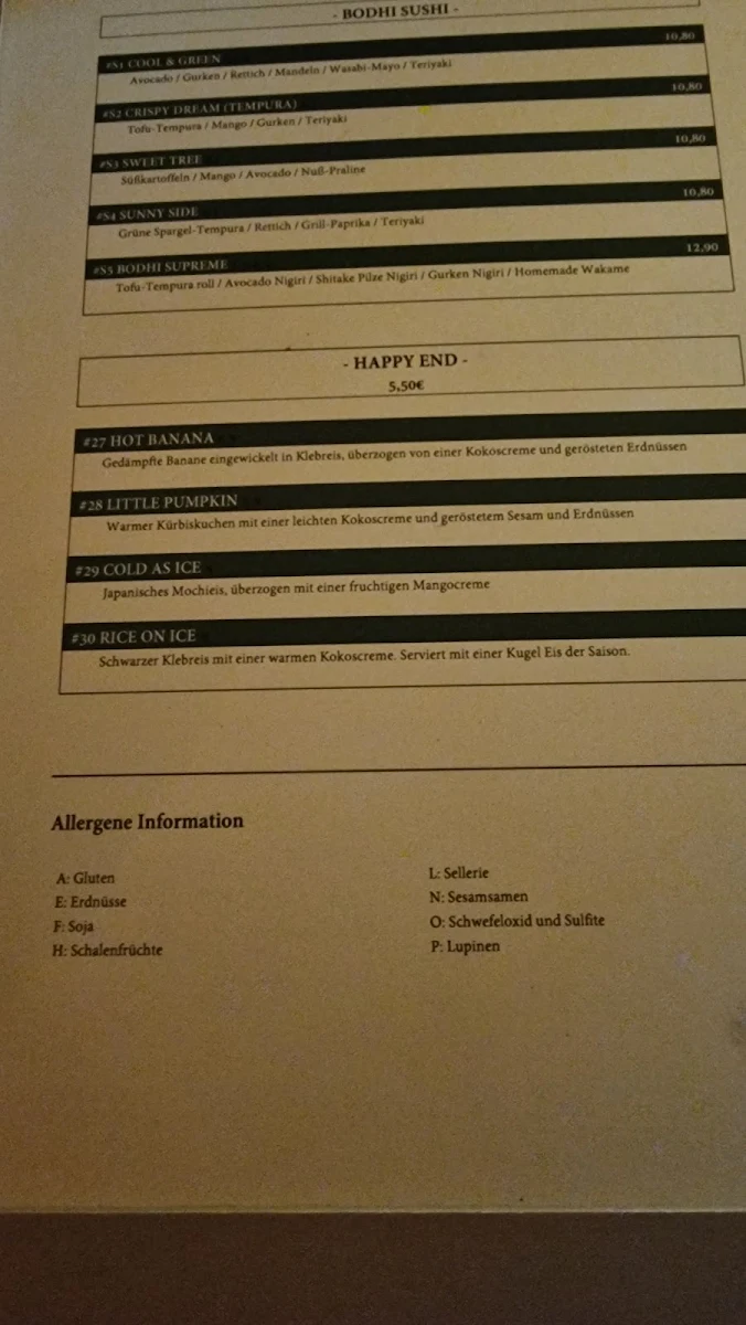 Speisekarte photo 5