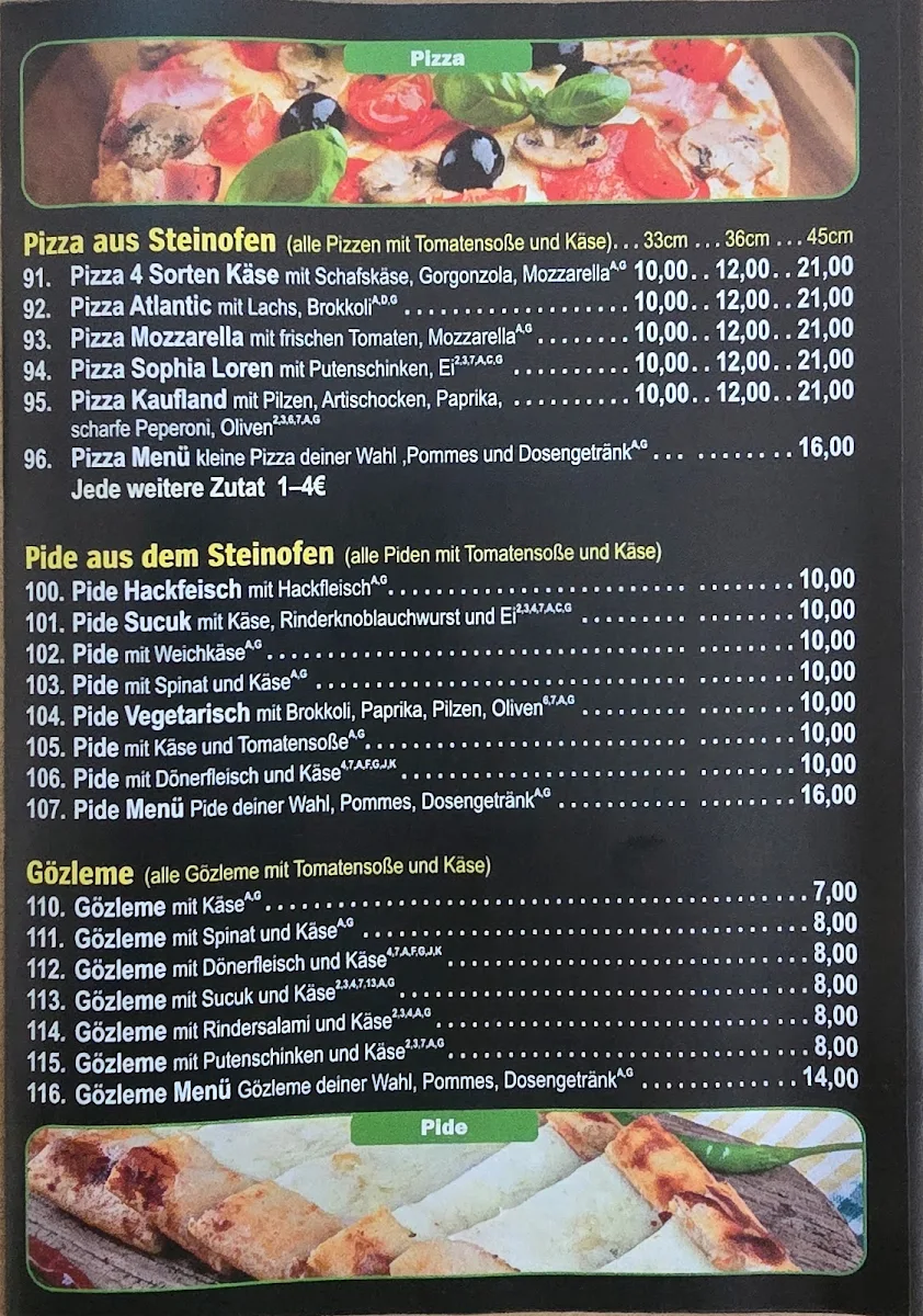 Speisekarte photo 2