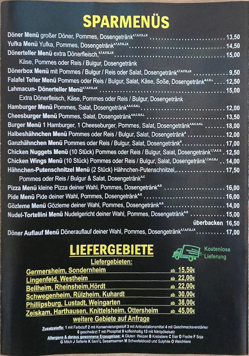 Speisekarte photo 5