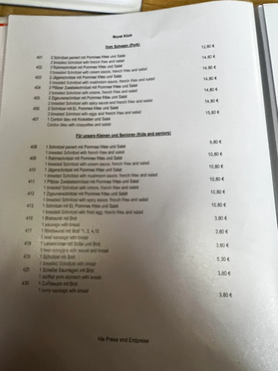 Speisekarte photo 6