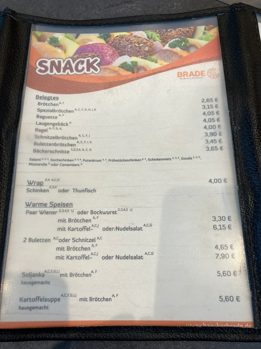 Speisekarte photo 3