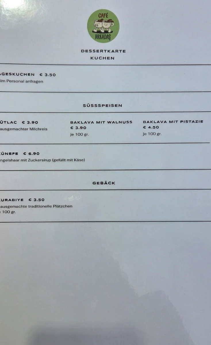 Speisekarte photo 5