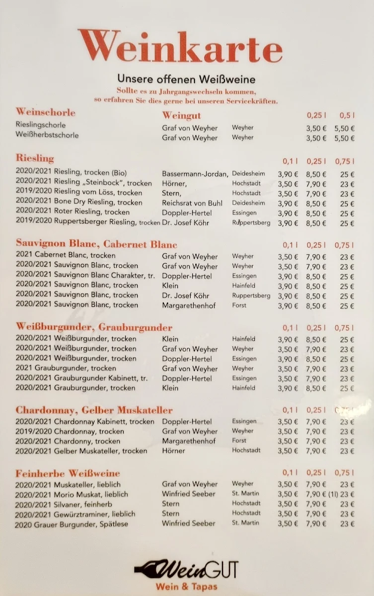 Speisekarte photo 1