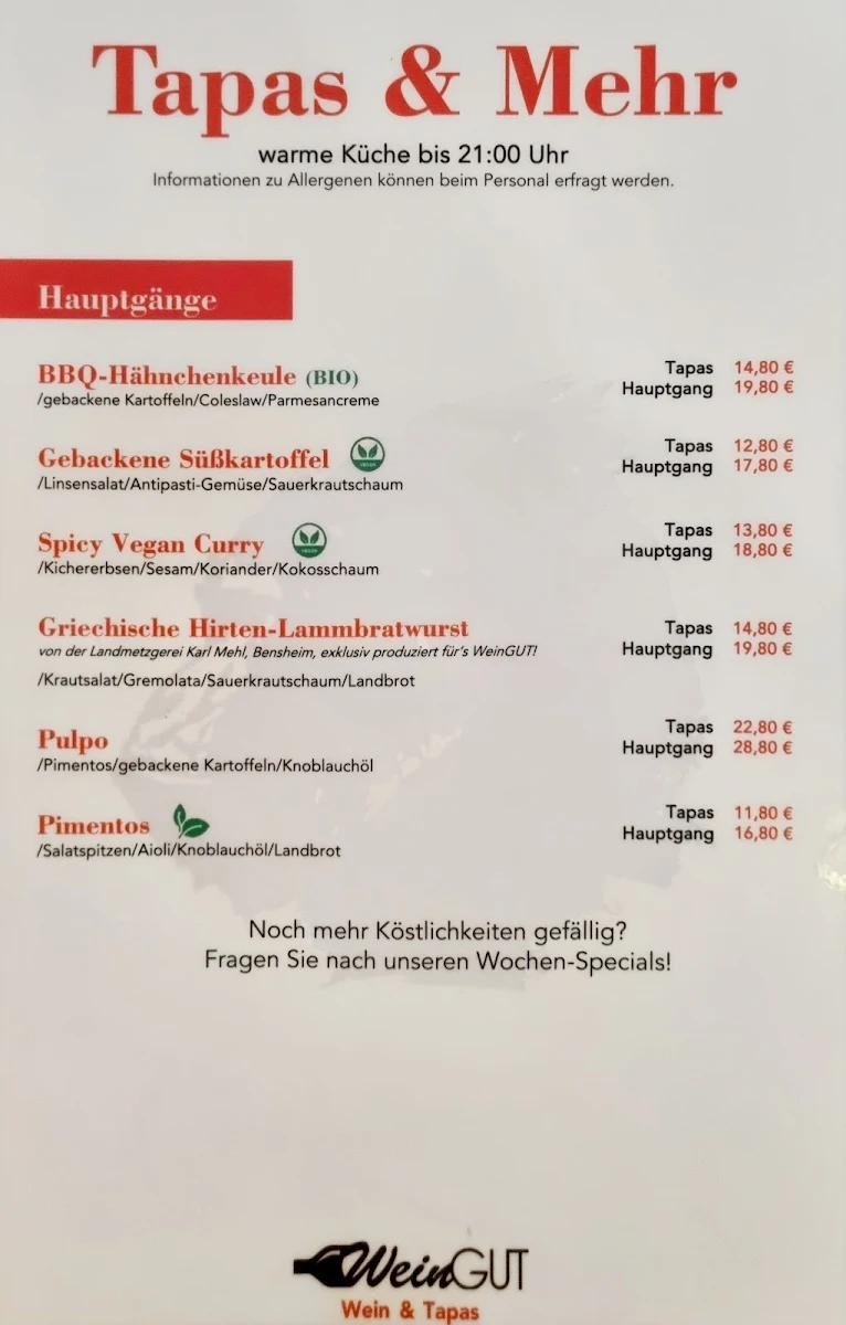 Speisekarte photo 10