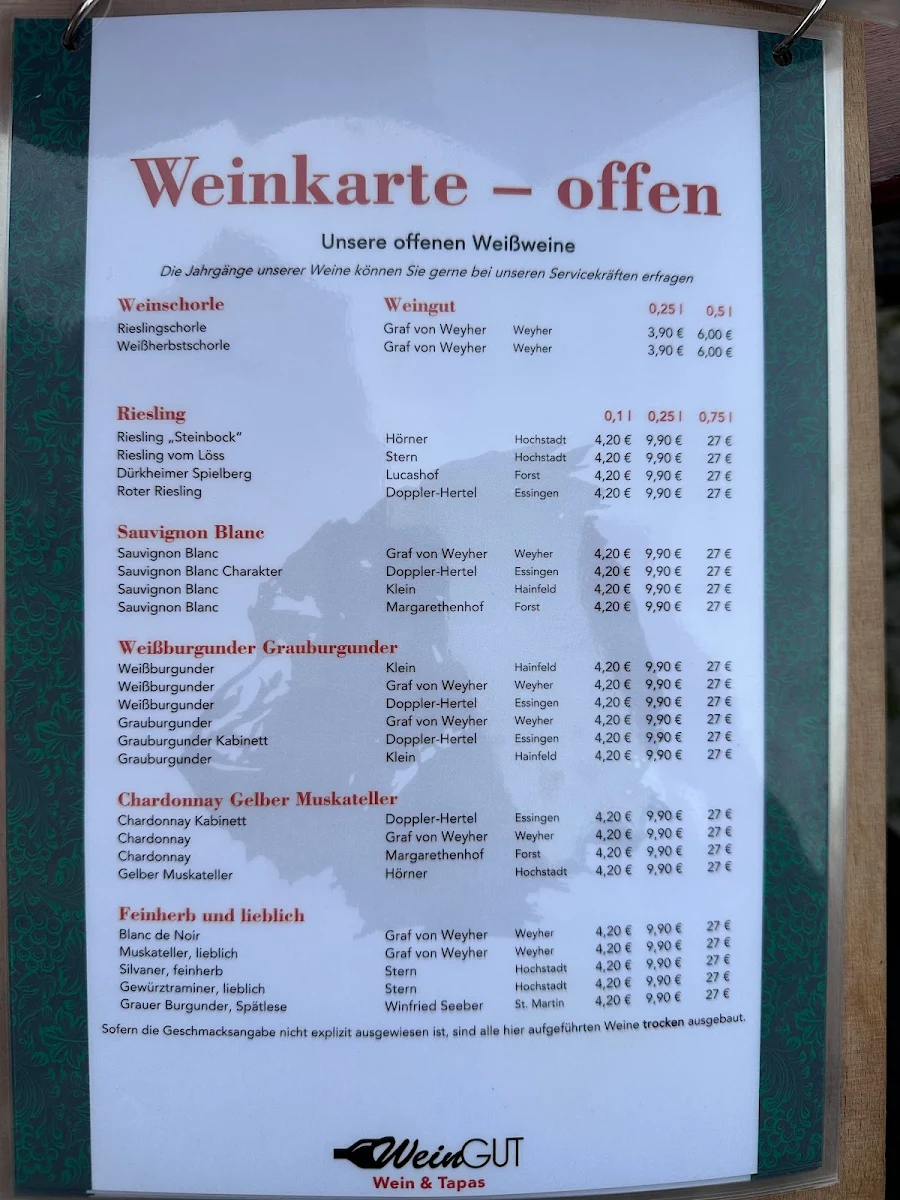 Speisekarte photo 3