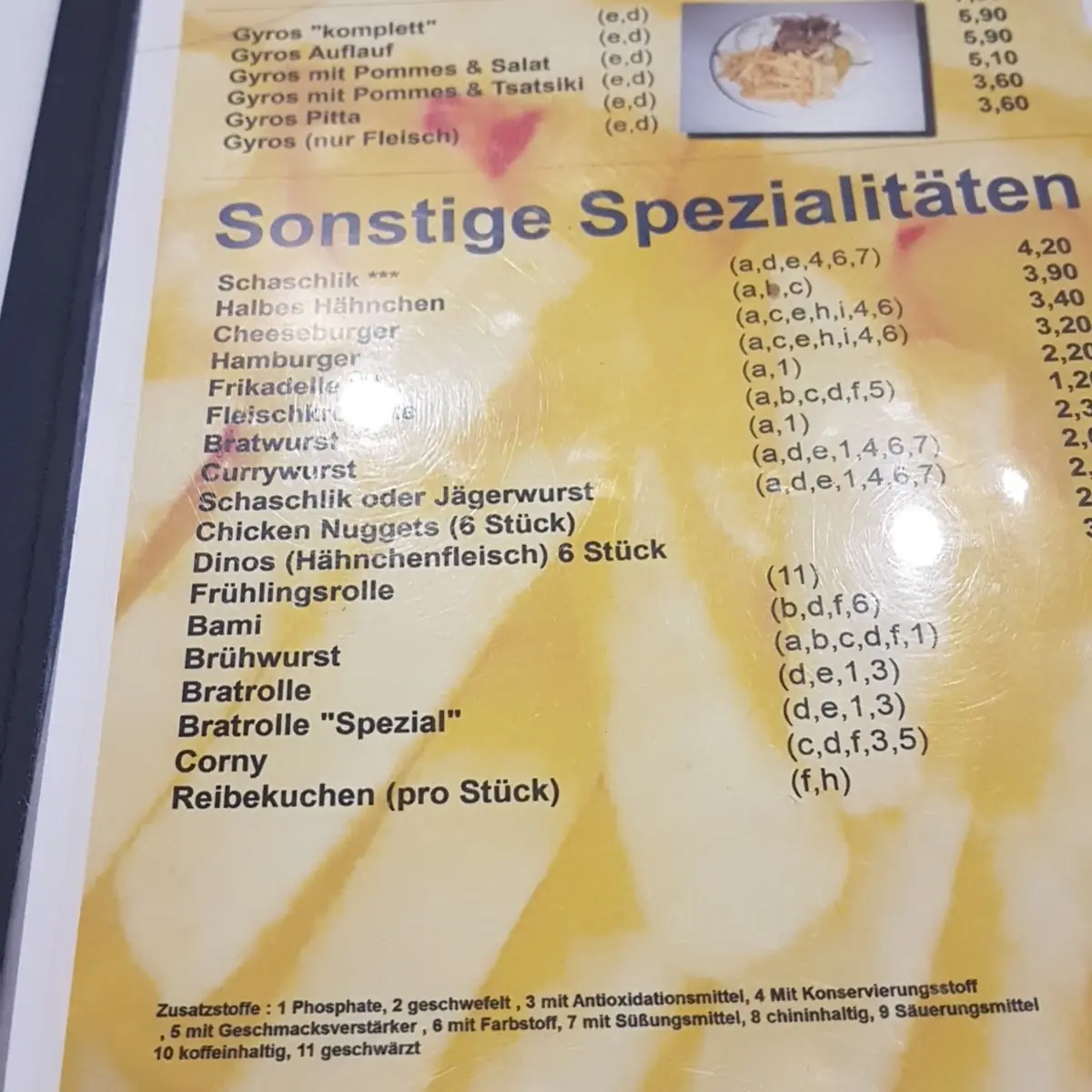 Speisekarte photo 7