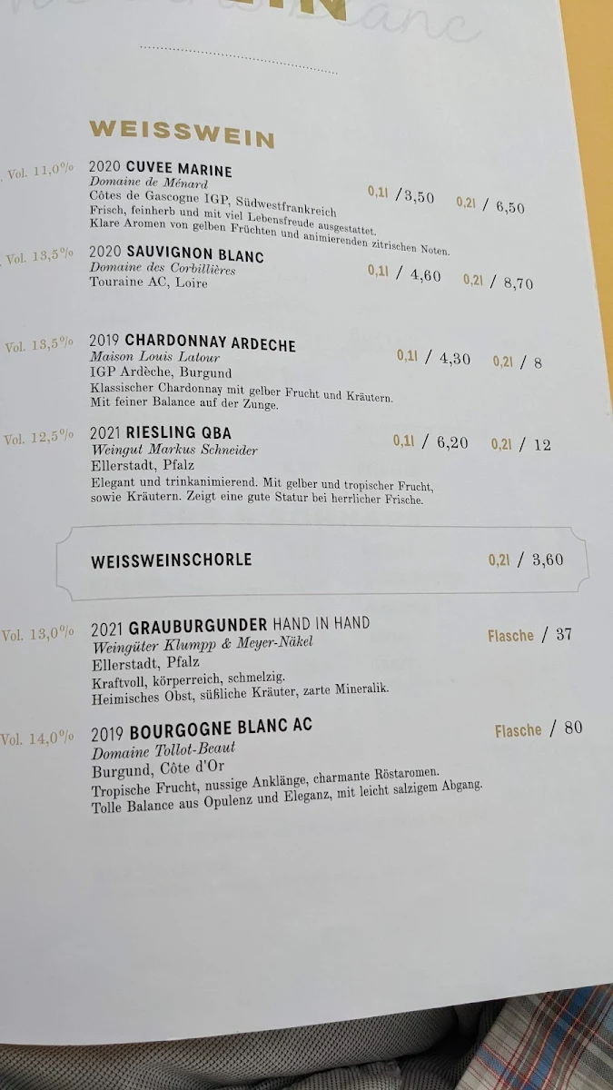 Speisekarte photo 5