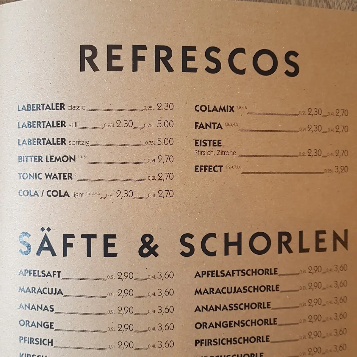 Speisekarte photo 9