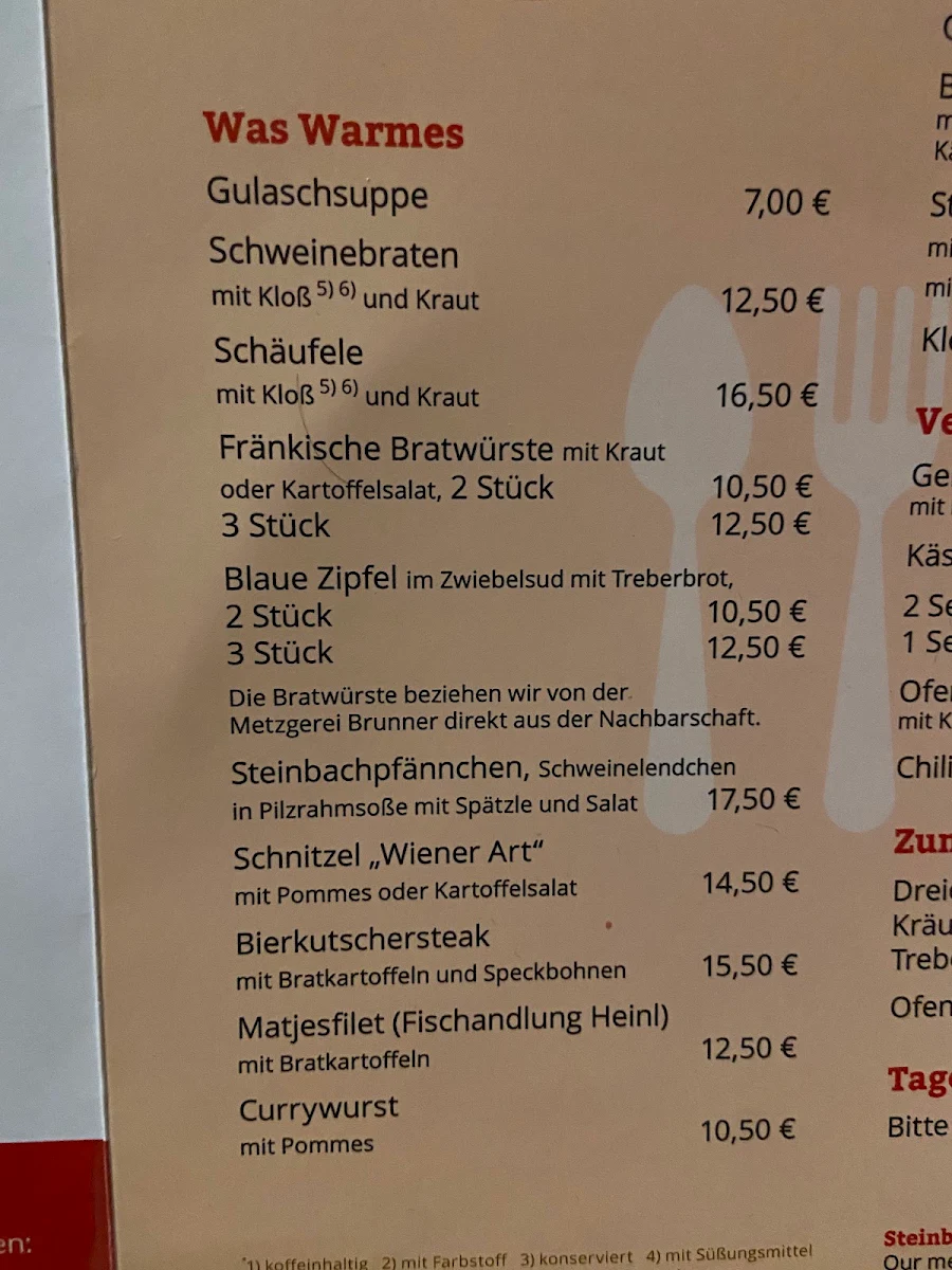 Speisekarte photo 6