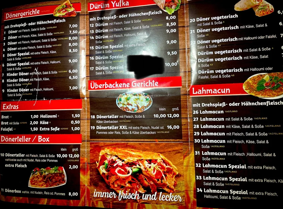 Speisekarte photo 1