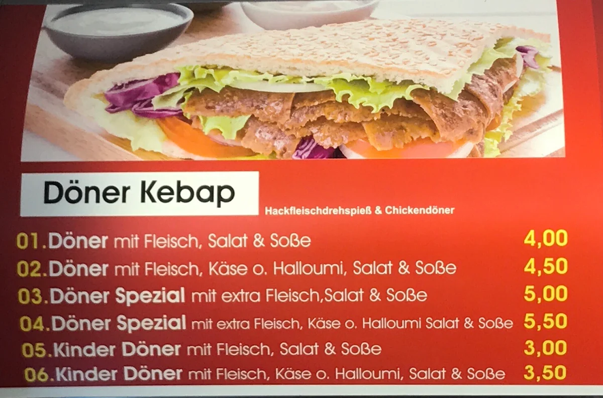 Speisekarte photo 3
