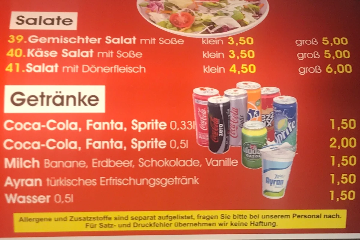 Speisekarte photo 6
