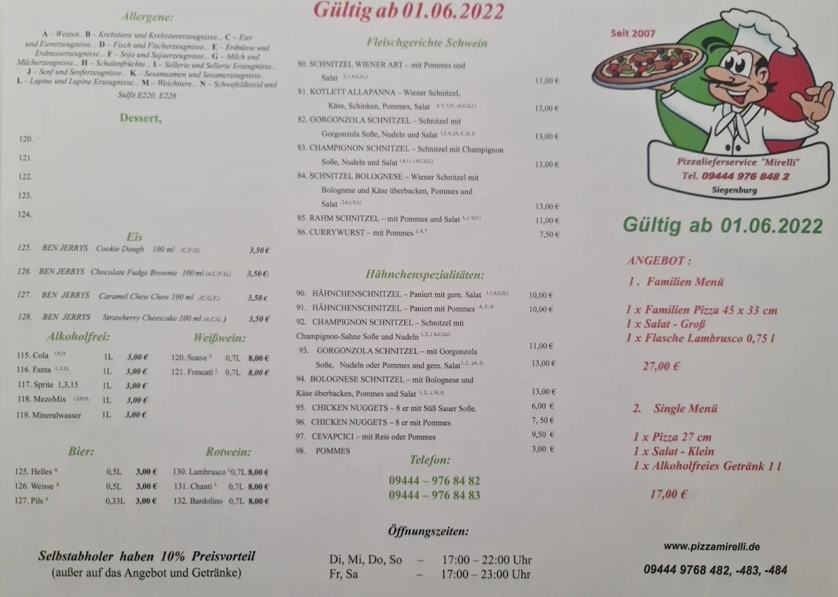 Speisekarte photo 3