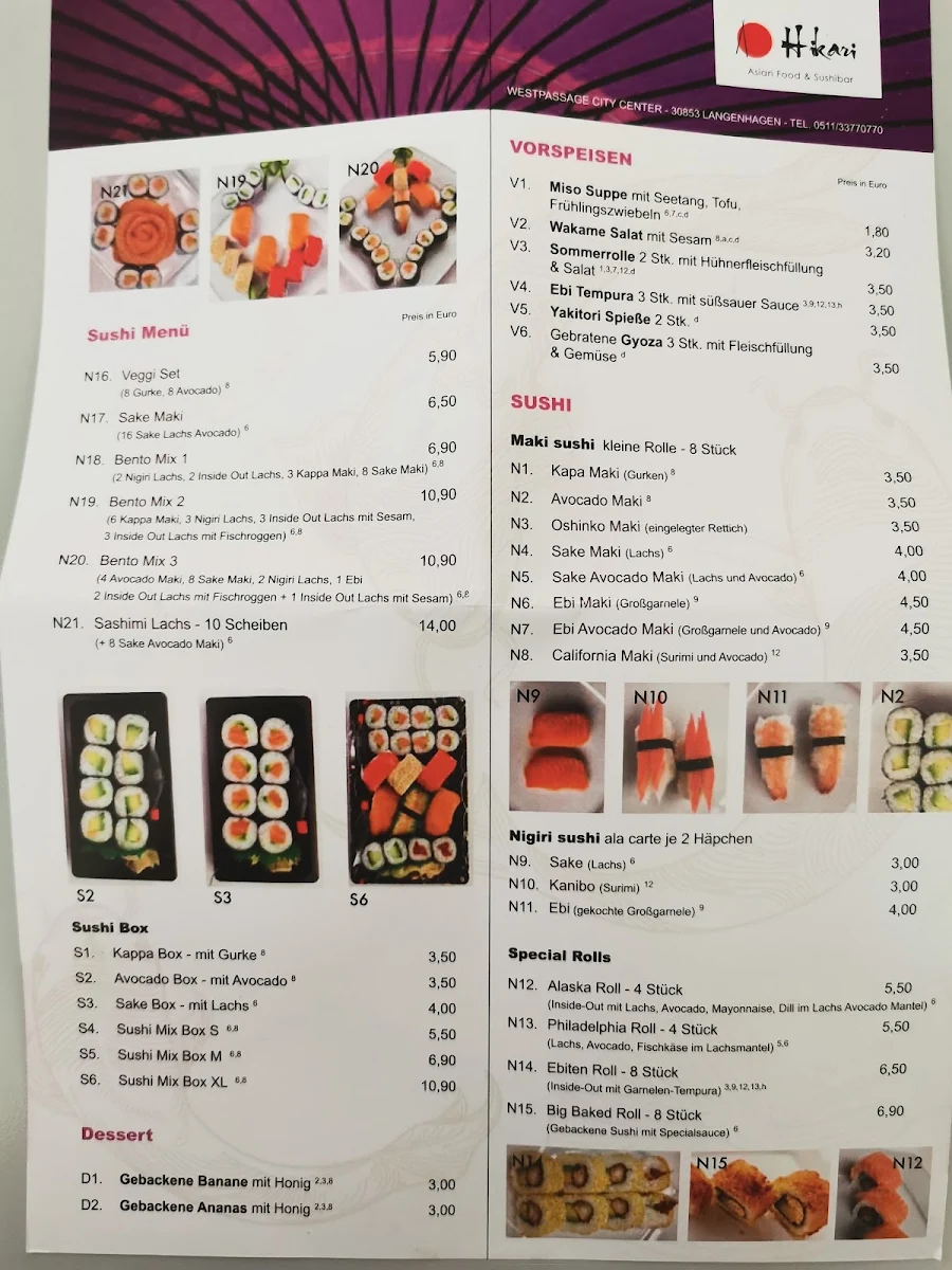 Speisekarte photo 2