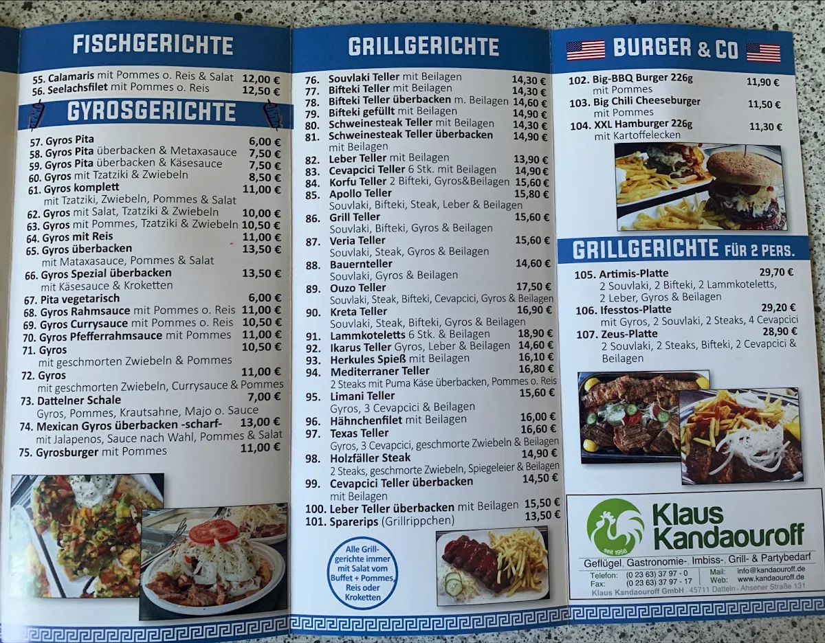 Speisekarte photo 1