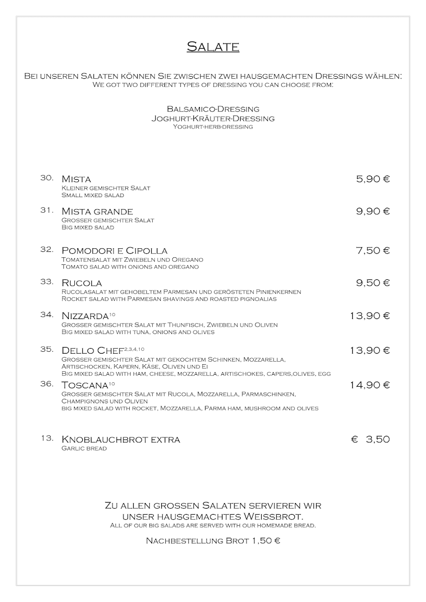 Speisekarte photo 6