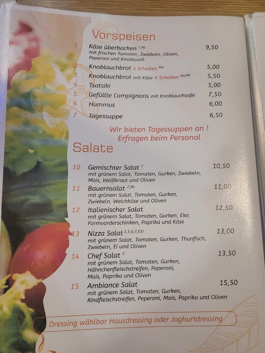 Speisekarte photo 4