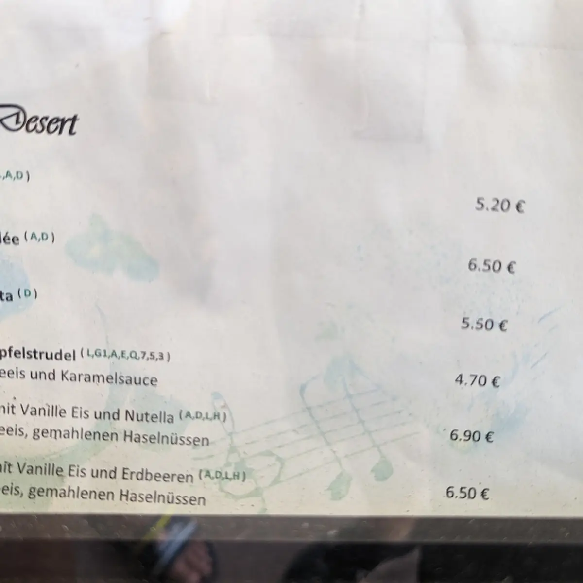 Speisekarte photo 10