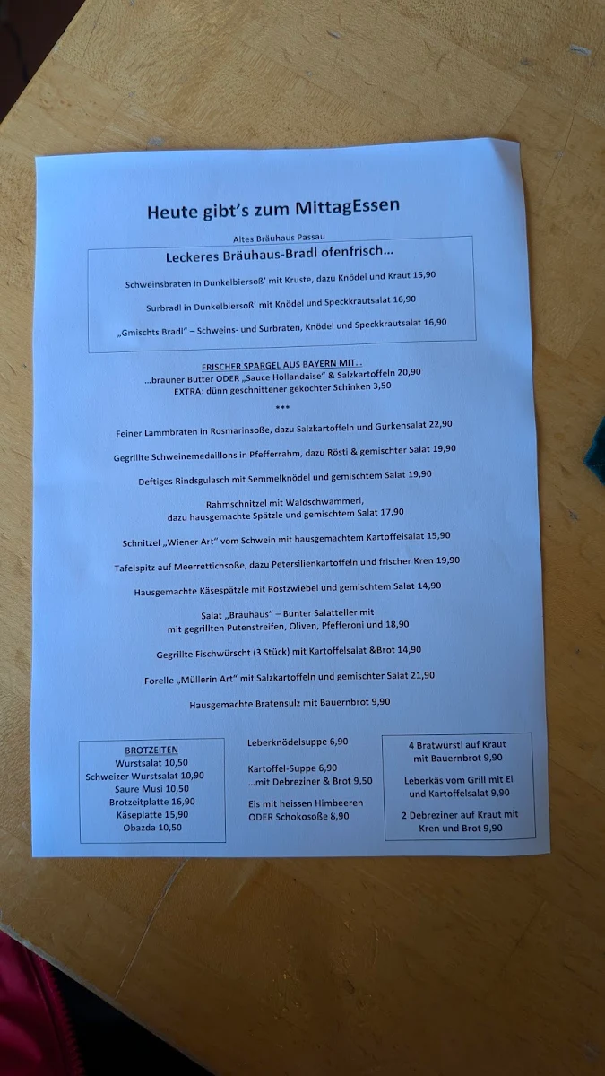 Speisekarte photo 1