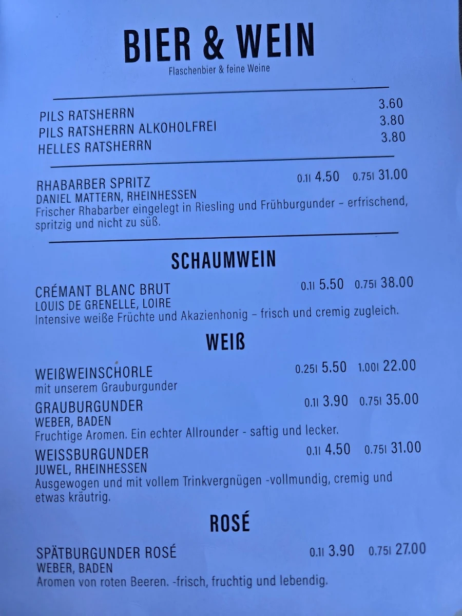 Speisekarte photo 1