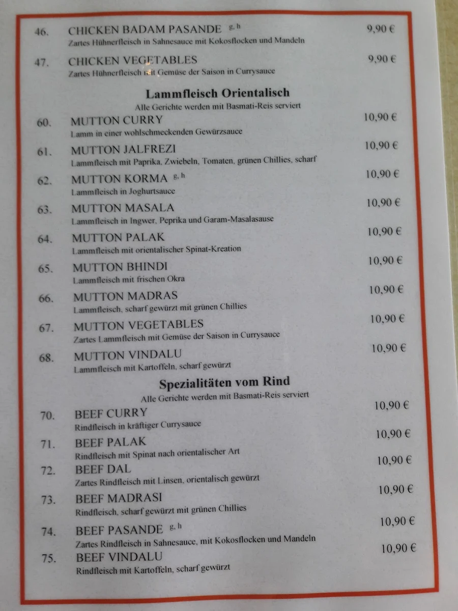 Speisekarte photo 9