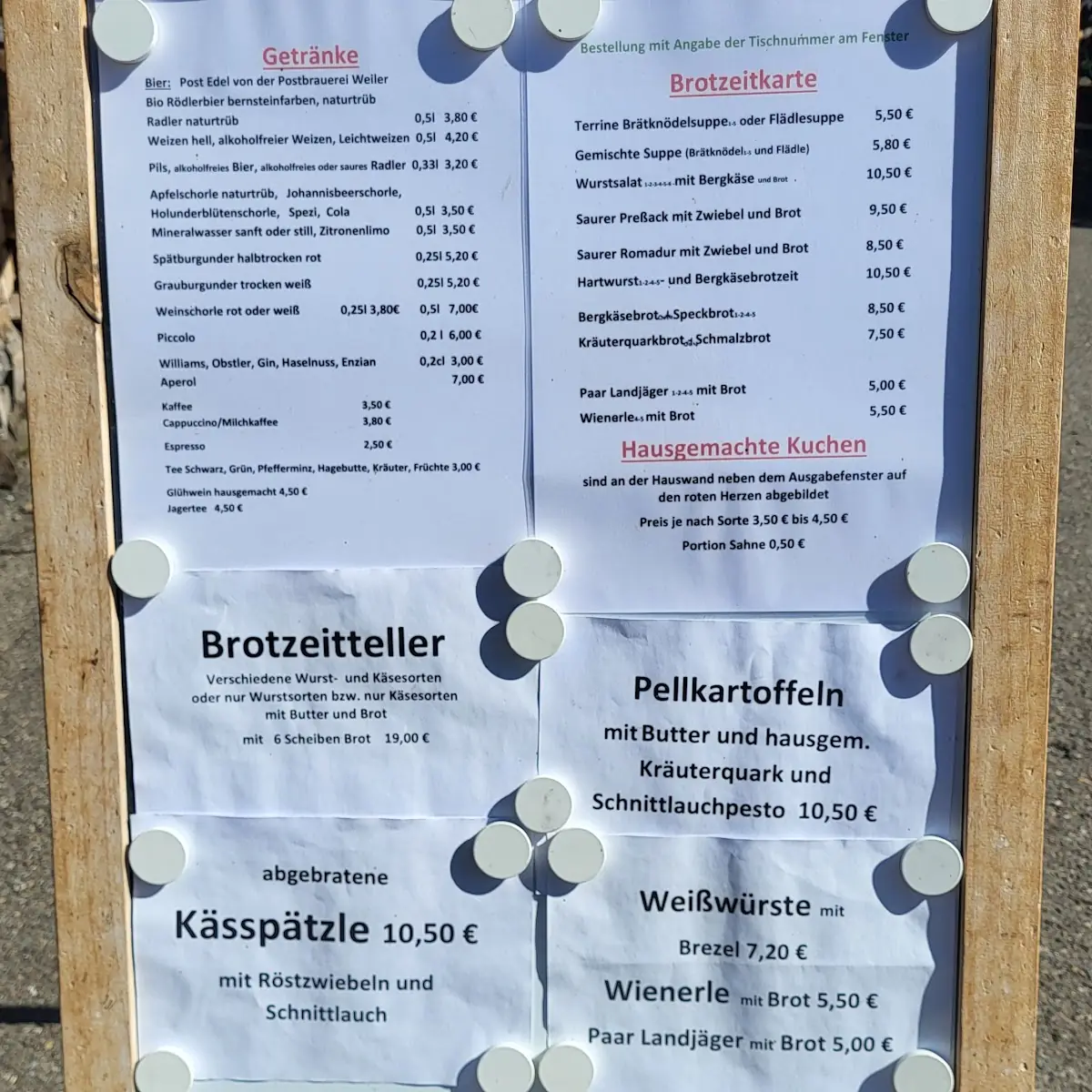 Speisekarte photo 1