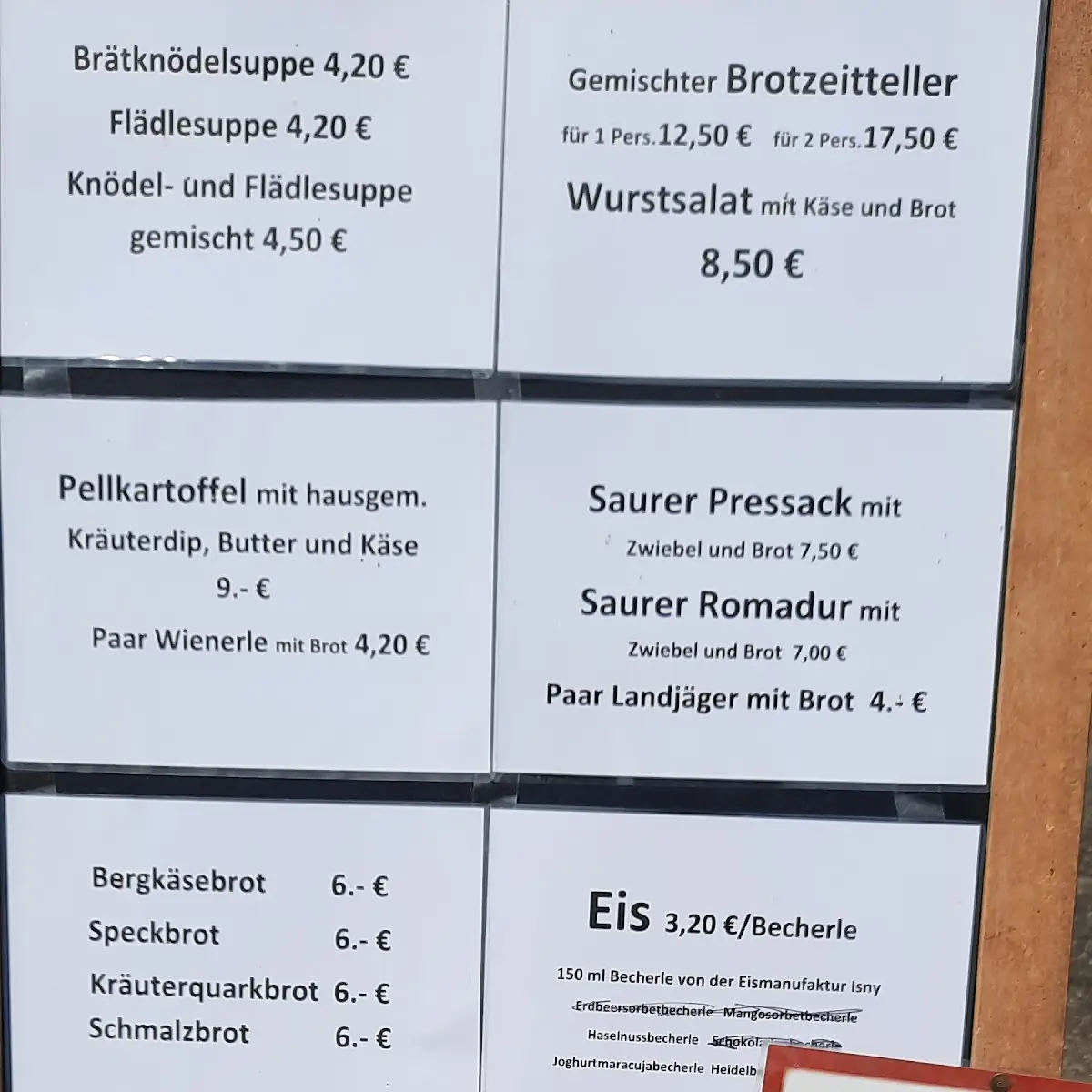 Speisekarte photo 6