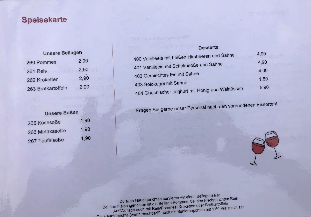 Speisekarte photo 10