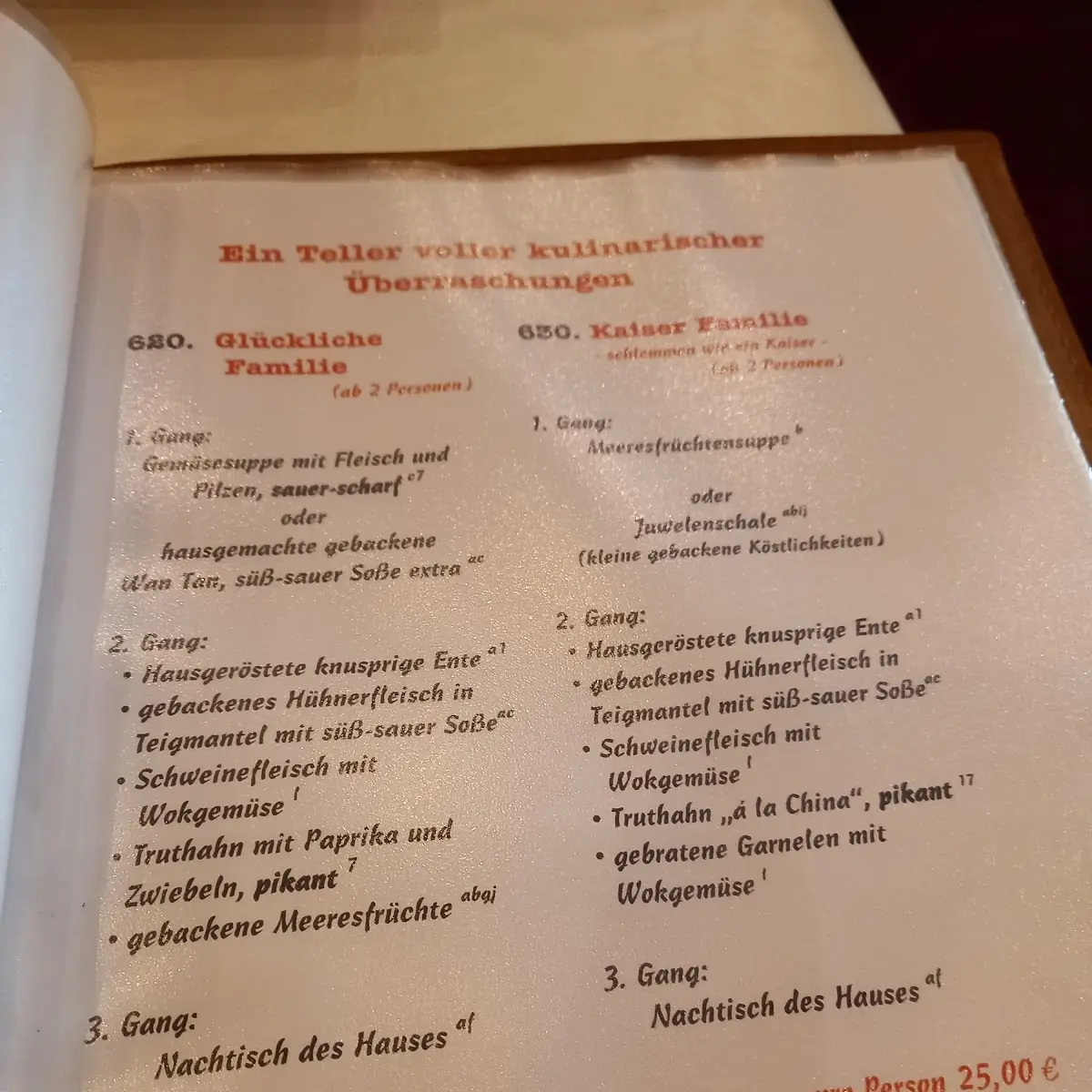 Speisekarte photo 4