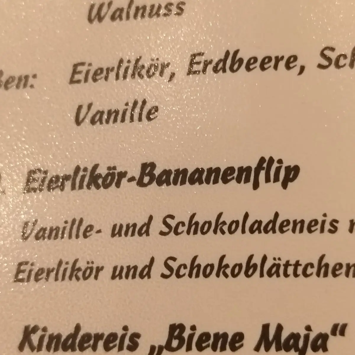 Speisekarte photo 5