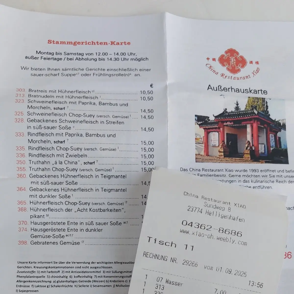 Speisekarte photo 7